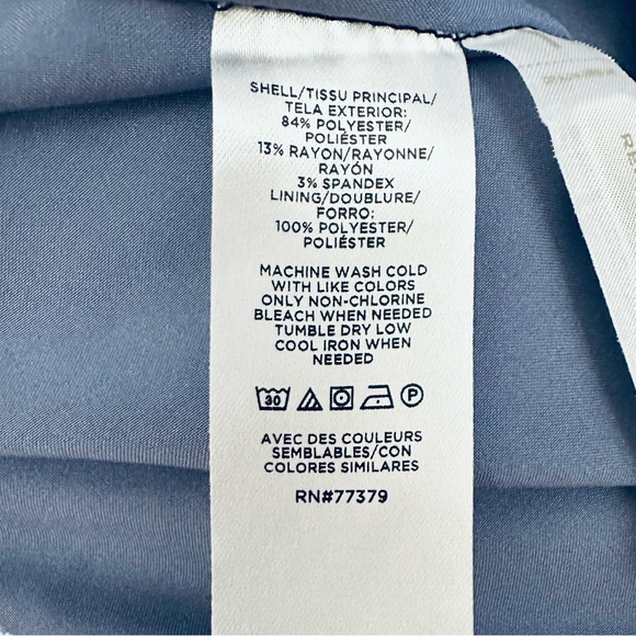 Ann Taylor The Notched One Button Blazer in Cross Weave Deep Wisteria - Picture 11 of 11